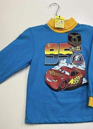 Водолазка с начесом на мальчика 110-128 рост 122