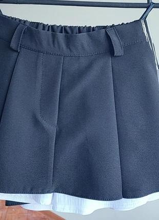 Юбка шорти на дівчинку 116-152 зріст 122
