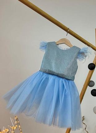 Ошатне плаття на дівчинку 1-3 роки 80-98 зріст 92