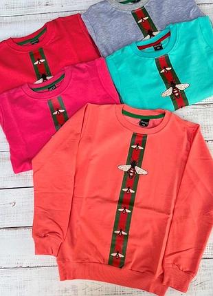 Реглан двонитка турція 92-158 зріст тільки персикові 134