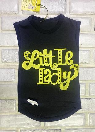 Майка борцовка на девочку 86-110 размер 98