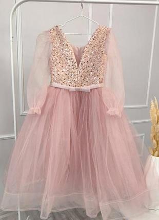 Пишне бальне плаття на підлітків 8-12 років 128-152р