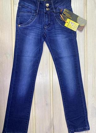 Джинсы стрейчевые на девочку 122-164 размер 158