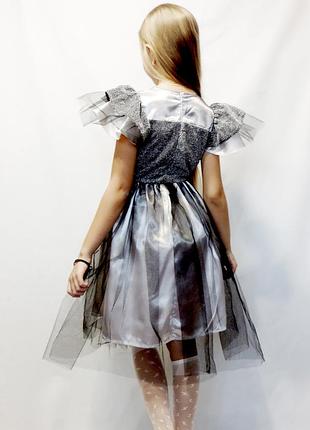 Нарядное платье на девочку 104-134 рост 128