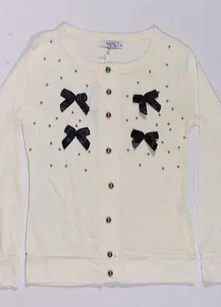 Кофта на гудзиках підліткова 128-170 зріст 128