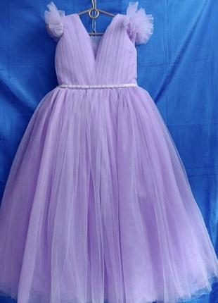 Ошатне довге плаття на підлітків 10-14 років 140-164р