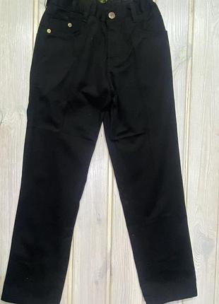 Брюки катоновые на резинке турция 122-152 рост 122
