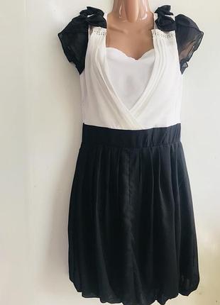 Сукня шкільне шифон 122-176 зростання