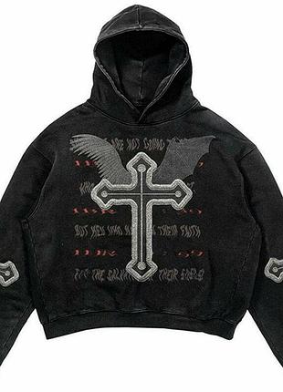 Худі, сіра толстовка для підлітка хлопчика 2765722771 розмір 150 см