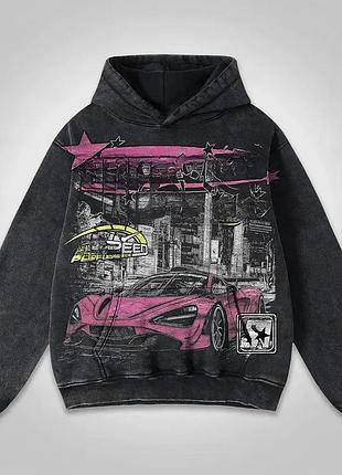 Худі, сіра толстовка для підлітка хлопчика 2765722863 розмір 160 см