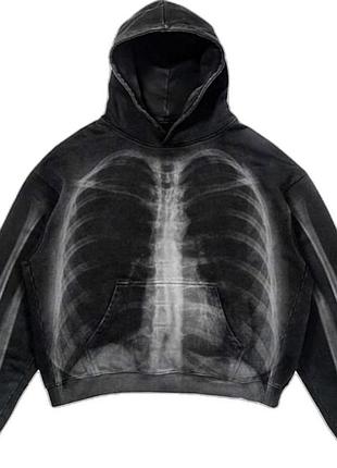 Худи, серая толстовка для подростка мальчика 2765722718 размер 130 см