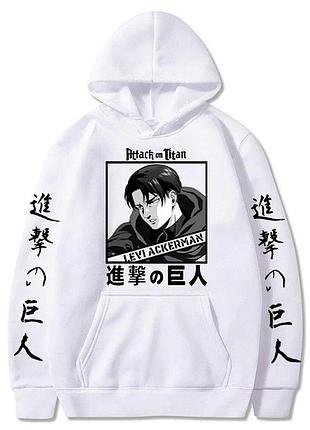 Худи, белая аниме для подростка мальчика 2765866028 размер 140 см