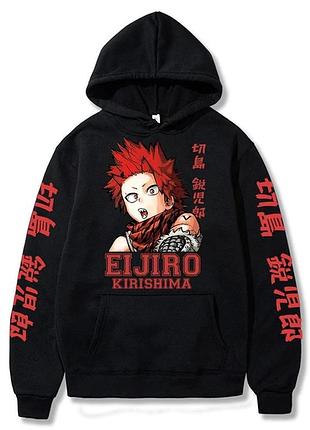 Худі, чорна аніме для підлітка хлопчика 2765866642 розмір 150 см