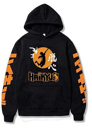 Худі, чорна аніме для підлітка хлопчика 2765868524 розмір 170 см