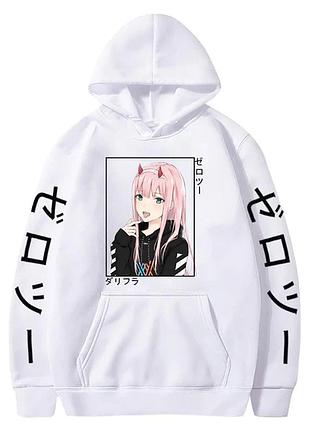 Худі, біла аніме для підлітка хлопчика 2765866005 розмір 140 см