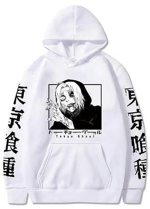 Худі, біла аніме для підлітка хлопчика 2765868022 розмір 160 см
