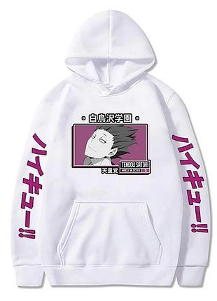 Худі, біла аніме для підлітка дівчинки 2789019524 размер 130 см
