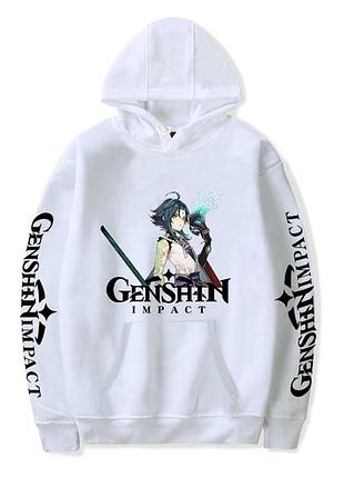 Худі, біла аніме для підлітка хлопчика 2765867146 розмір 150 см