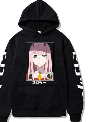 Худи, черная аниме для подростка девочки 2789016038 размер 140 см