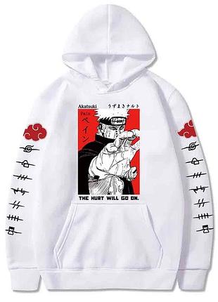 Худи, белая аниме для подростка девочки 2789019019 размер 180 см