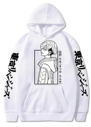 Худи, белая аниме для подростка девочки 2789019063 размер 140 см