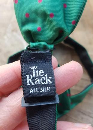 Шелковая винтажная бабочка для мальчика tie rack2 фото