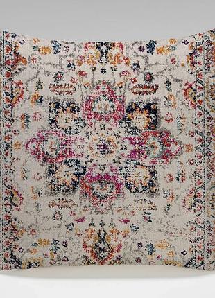 Подушка бамбукова 50×50 з велюровою наволочкою та принтом 2820027841