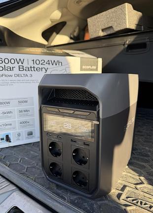 Зарядна станція ecoflow delta 3 eu в наявності в києві!!!