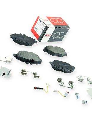 Колодки тормозные передние mercedes-benz e-class w124, w211, w212 (99-15) (bosch) (abe)