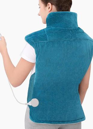 Грілка для цілої спини comfytemp з обтяженням для полегшення болю в спині 89*57 см з 9 рівнями нагріву