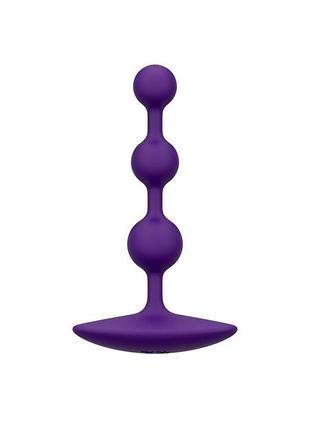 Анальные бусы romp amp dark purple love&gifts
