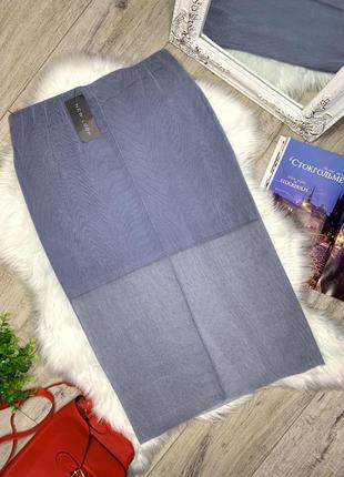 Шикарная юбка ткань жатка с биркой3 фото