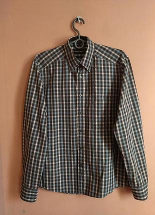 Мужская рубашка в клетку
