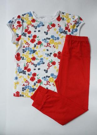 Пижама на девочку трикотаж поштучно и комплектом george5 фото