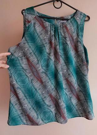 Блуза без рукавів marks&spencer, топ, р. xl 2
