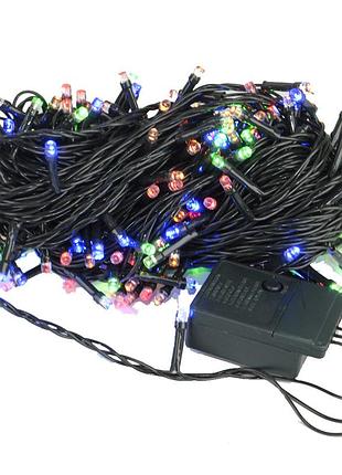 Светодиодная гирлянда 20 метров 200 led разноцветная sneha (997467 20m 200led mix)