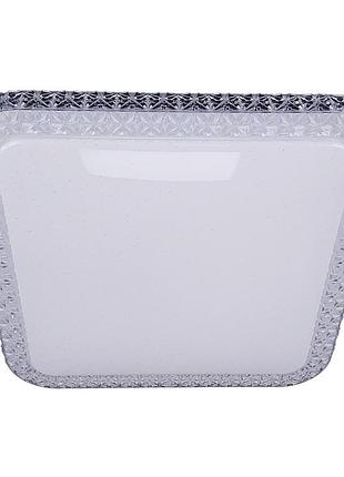 Світлодіодний стельовий світильник сучасний білий квадратний 50w з пультом 3000-6000к sneha (997741)