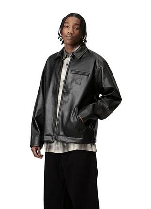 Carhartt шкіряна куртка чорна l нова з бірками