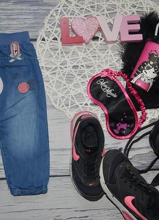 3-6 месяцев 62-68 см фирменные утепленные джинсы для модняков с зайчиком зайчиком