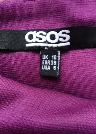 Нарядное платье, фирменное asos цвета фуксия4 фото