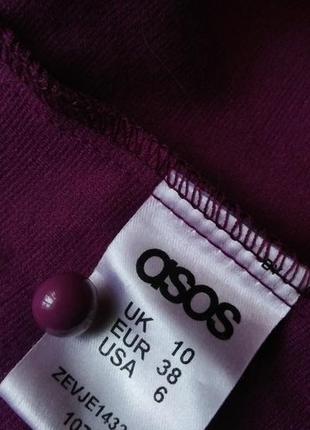 Нарядное платье, фирменное asos цвета фуксия5 фото