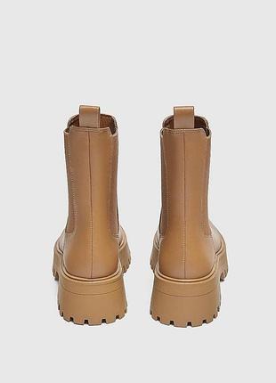 Шикарные бежевые ботинки челси pull &amp; bear🤩🤩🤩🤩🤩🤩🤩🤩🤩🤩🤩🤩 6