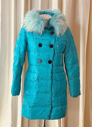 Шикарний жіночий пуховик