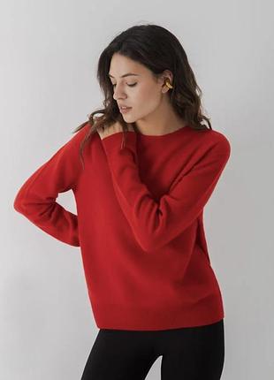 ​🍎 яскравий джемпер з 100% кашеміру від f&f — м’якість та розкіш у кожному дотику ,розмір м