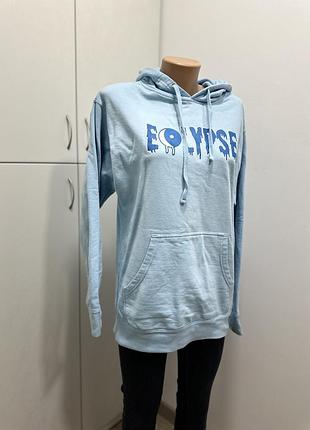 Синій худі довгий / синій худі довгий \ блакитний худі жіночий