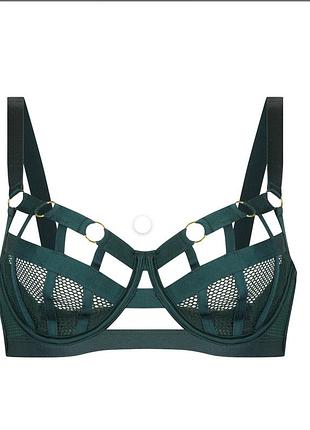Sting non-padded underwired bra - green