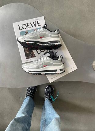 Кросівки nike air max 97 silver 8