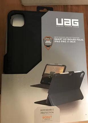 Чохол uag scout black для ipad pro 11