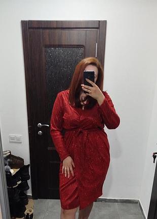 Сукня святкова , сукня на пишні форми , сукня з блискітками