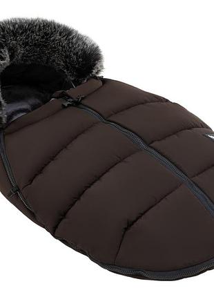 Зимовий конверт bair cocon mini dark chocolate темний шоколад